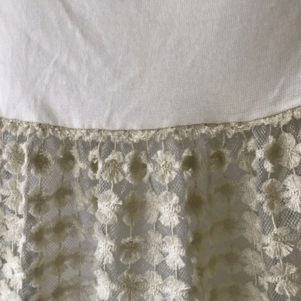 Aquilano Rimondi Women's Cardigan Sweater Ivory 40 - Picture 12 of 12